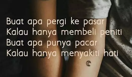 Pantun lucu patah hati © berbagai sumber