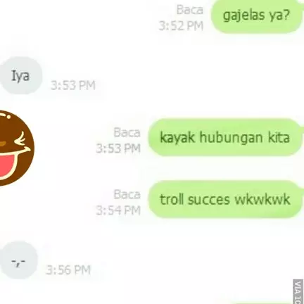 11 Chat lucu awalnya nggak jelas ini endingnya baper