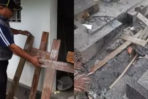 Cerita miris perusakan nisan di Makam Bethesda Mrican Jogja