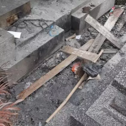 Cerita miris perusakan nisan di Makam Bethesda Mrican Jogja