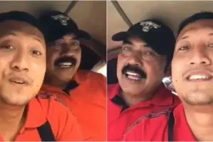 Aksi Wali Kota Solo naik becak karena mobilnya antar warga sakit