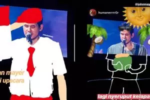 10 Meme lucu John Mayer konser di Indonesia ini bikin semringah