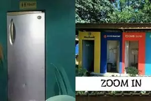 11 Desain pintu toilet ini nggak biasa, bikin ketawa tepuk jidat