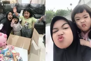 10 Momen kedekatan Ria Ricis bareng keponakannya ini kocak abis