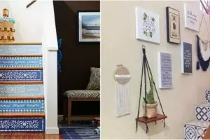 15 Dekorasi tangga ini bikin rumah makin kece dan cozy