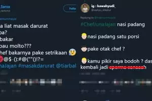 10 Cuitan lucu kalau Chef Juna jajan ini bikin susah nahan tawa