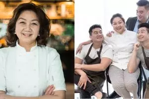 8 Potret kedekatan Chef Arnold dan ibunya, sama-sama jago masak