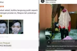 10 Review pelanggan online shop saat coba barang ini bikin ngakak