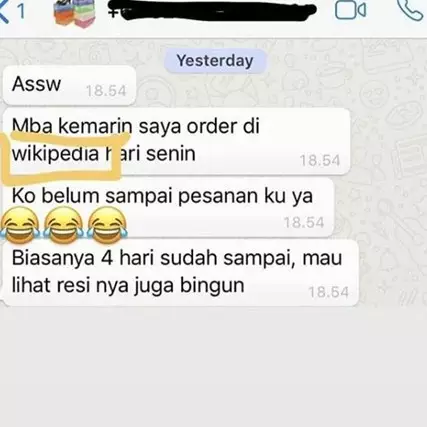 10 Chat pelanggan protes barang tak kunjung sampai ini bikin KZL