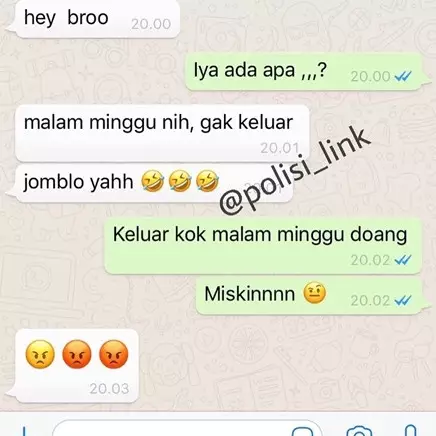 10 Obrolan lucu cara jomblo menghadapi ejekan ini bikin nyengir