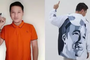 Gaya 10 seleb kompak berjaket Jokowi, ekspresikan pilihannya