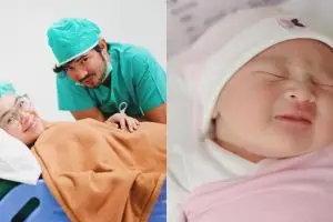 Lahirkan anak kedua, ini 7 momen kelahiran putri Aryani Fitriana