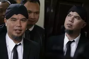 Sidang Ahmad Dhani ricuh, saling dorong dengan jaksa