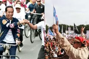 Survei terbaru SMRC, Jokowi 56,8 persen - Prabowo 37 persen