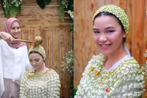 10 Momen siraman Rifqa Malsyita adik Zaskia Mecca, penuh haru