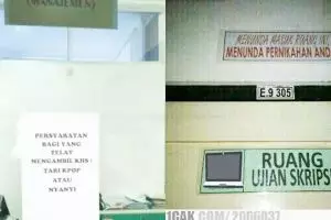 12 Pengumuman absurd di kampus ini bikin senyum kesel