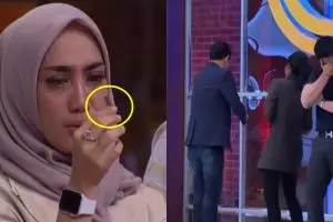 Bulu mata palsu Lita MasterChef lepas di momen haru, videonya kocak