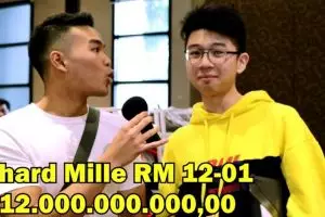 Heboh cowok pakai jam tangan Rp 12 miliar, faktanya bikin geram