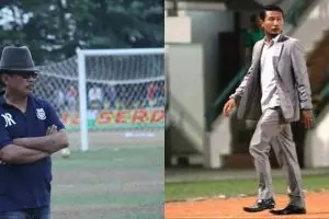 5 Gaya pelatih klub sepak bola Indonesia, ada yang pakai jas