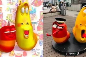 7 Potret karakter asli film kartun Larva, bikin bergidik geli