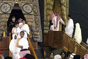 Cerita Jokowi saat salat di dalam Kabah, ucap syukur tak terhingga