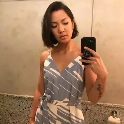 10 Pesona eksotis Vanessa Budihardja, pacar cantik Dipha Barus