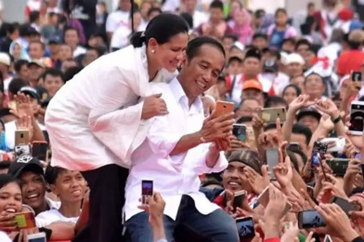 Presiden Jokowi: Habis nyoblos ya tidur aja, capek