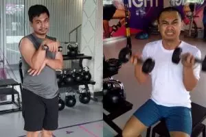 8 Aksi Raditya Dika saat workout ini berhasil bikin ngakak