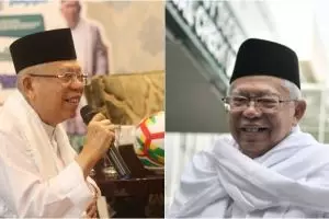Kegiatan Ma'ruf Amin sebelum mencoblos, olahraga dulu