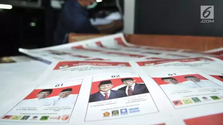 Jokowi-Ma'ruf unggul tipis di TPS tempat keluarga Gus Dur mencoblos