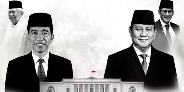 Suara 70,08%, quick count LSI Denny JA Jokowi 54,07% Prabowo 45,03%