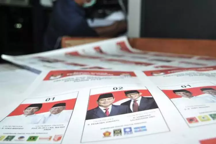 Suara 80,08%, quick count LSI Denny JA Jokowi 54,69% Prabowo 45,31%