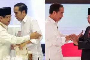 Suara 64,71%, quick count Indikator Jokowi 54,77% Prabowo 45,23%