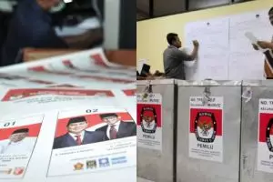 Ini suara yang diperoleh Prabowo-Sandi di TPS Kampung Jokowi