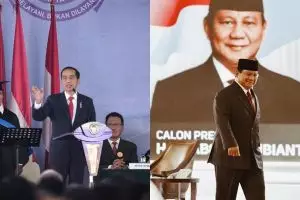 Suara 83,60%, quick count Charta Politika Jokowi 54,37% Prabowo 45,63%