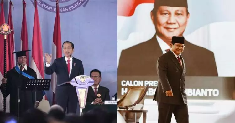 Suara 83,60%, quick count Charta Politika Jokowi 54,37% Prabowo 45,63%