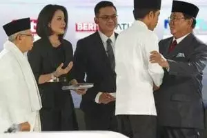 Prabowo: Lembaga survei tertentu menggiring opini seolah kita kalah