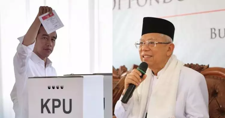 Jokowi-Ma'ruf berhasil unggul di TPS keluarga Cendana