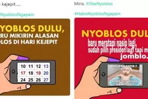 10 Meme lucu #HabisNyoblosNgapain ini bikin senyum geli