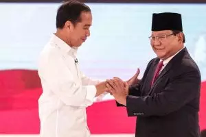 Quick count LSI Denny JA capai 99,50%, Jokowi ungguli Prabowo 11%