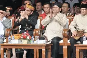 Suara 97,11% quick count SMRC, Jokowi raup 54,86% Prabowo 45,14%