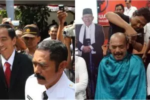 Jokowi unggul, wali kota Solo bersyukur dengan cukur gundul