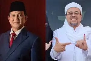 Prabowo telepon Habib Rizieq usai coblosan, ini yang dibicarakan