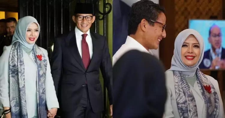 Hasil hitung cepat Jokowi unggul, ini ungkapan optimis istri Sandiaga