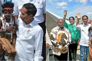 Jokowi unggul, kepala suku Jayapura ini beri kado tanah 10 hektare