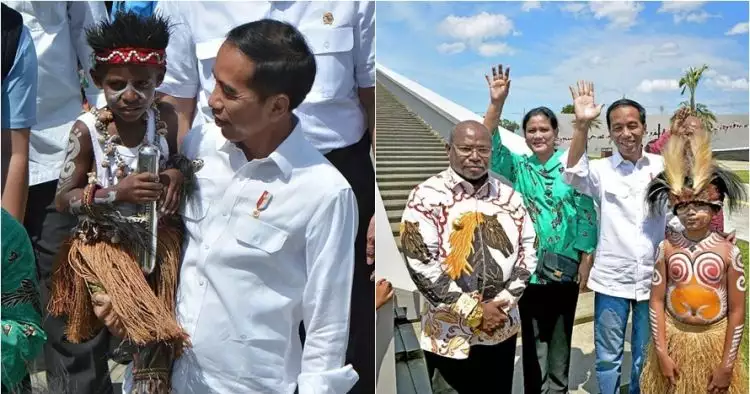 Jokowi unggul, kepala suku Jayapura ini beri kado tanah 10 hektare