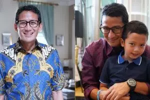 Sandiaga unggah momen salat bareng anak, potretnya panen doa
