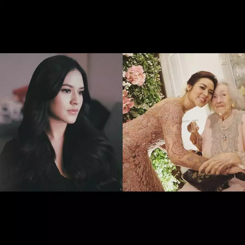 Momen kebersamaan Raisa dan mendiang neneknya, penuh sayang