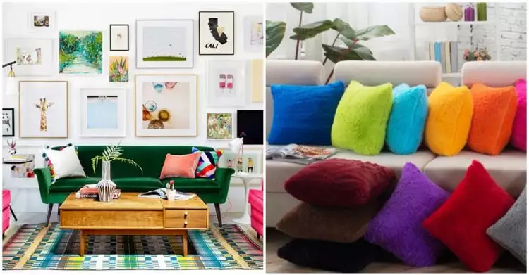 10 Tips membuat ruangan di rumahmu makin berwarna