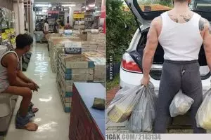 11 Kelakuan kocak cowok waktu lagi belanja ini bikin kesel